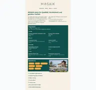 Kleine Seitenvorschau von mosaik-kl.de