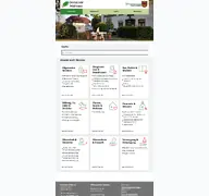 Kleine Seitenvorschau von serviceportal.huellhorst.de