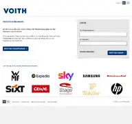 Kleine Seitenvorschau von voith.mitarbeiterangebote.de
