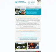 Kleine Seitenvorschau von dauercampingversicherung24.de