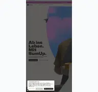 Kleine Seitenvorschau von sumup.de
