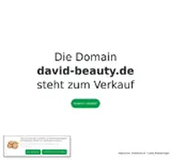 Kleine Seitenvorschau von david-beauty.de