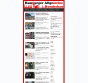 Kleine Seitenvorschau von hamburger-allgemeine.de
