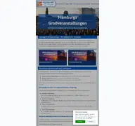 Kleine Seitenvorschau von hamburger-grossveranstaltungen.de