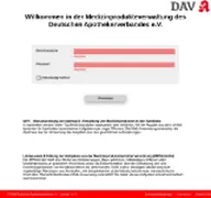 Kleine Seitenvorschau von dav-mpv.de