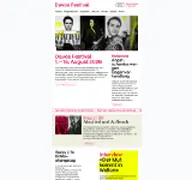 Kleine Seitenvorschau von davosfestival.ch