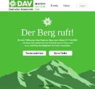 Kleine Seitenvorschau von dav-ssvulm1846.alppro.de
