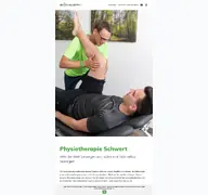 Kleine Seitenvorschau von physio-schwert.de