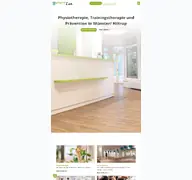 Kleine Seitenvorschau von physio-vanloh.de