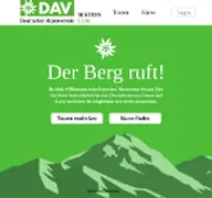 Kleine Seitenvorschau von dav-ulm.alppro.de