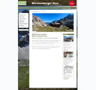 Kleine Seitenvorschau von dav-wuerttembergerhaus.at