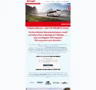 Kleine Seitenvorschau von ernst-caravan.de