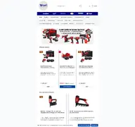 Kleine Seitenvorschau von profi-powertools.de