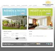 Kleine Seitenvorschau von hansa-apart-hotel.de