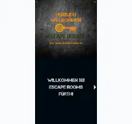 Kleine Seitenvorschau von escaperooms-fuerth.de