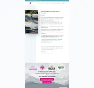 Kleine Seitenvorschau von fahrschule-vfg.de