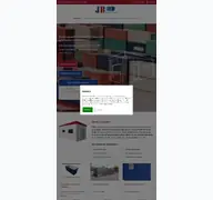 Kleine Seitenvorschau von jb-containerhandel.de