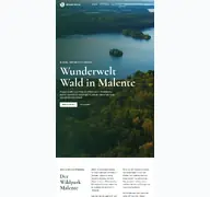 Kleine Seitenvorschau von wildpark-malente.de