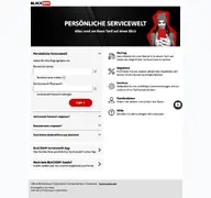 Kleine Seitenvorschau von tarifwechsel.blacksim.de