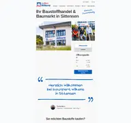 Kleine Seitenvorschau von wilkens-baustoffe.de