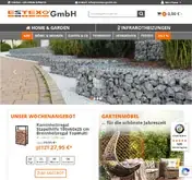 Kleine Seitenvorschau von estexo-home-garden.de