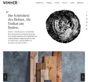 Kleine Seitenvorschau von wimmer-gmbh.de