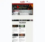 Kleine Seitenvorschau von deadline-magazin.de