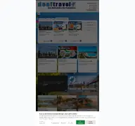Kleine Seitenvorschau von deaftravel.de