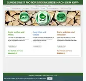 Kleine Seitenvorschau von motorsaegenkurs.de
