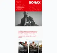 Kleine Seitenvorschau von sonax.de