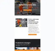 Kleine Seitenvorschau von debuz.de