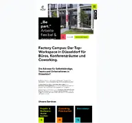 Kleine Seitenvorschau von factorycampus.de