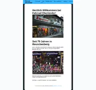 Kleine Seitenvorschau von fahrrad-oberlaender.de