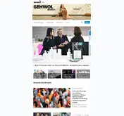 Kleine Seitenvorschau von newsdesk.gehwol.de