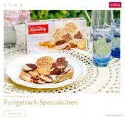 Kleine Seitenvorschau von kambly.de