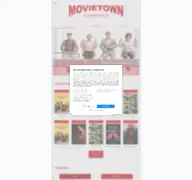 Kleine Seitenvorschau von movietown-eichsfeld.de