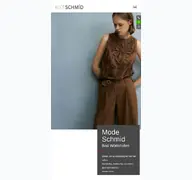 Kleine Seitenvorschau von mode-schmid.de