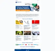 Kleine Seitenvorschau von dehoga-nordrhein.de