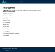 Kleine Seitenvorschau von info.ruhrfibre.de
