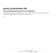 Kleine Seitenvorschau von zusammen.de