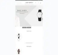 Kleine Seitenvorschau von justwatch.de
