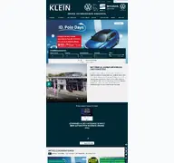 Kleine Seitenvorschau von autohaus-klein.de
