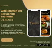 Kleine Seitenvorschau von taormina-landstuhl.de