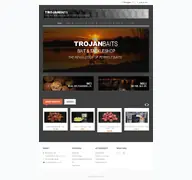 Kleine Seitenvorschau von trojan-baits.at