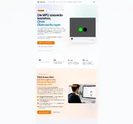 Kleine Seitenvorschau von mpu-easy.de