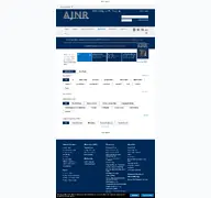 Kleine Seitenvorschau von ajnr.org