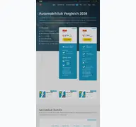 Kleine Seitenvorschau von automobilclubvergleich.de