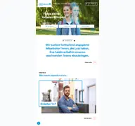 Kleine Seitenvorschau von deine-mission-job.de