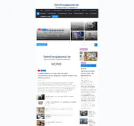 Kleine Seitenvorschau von deinenergieportal.de