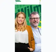 Kleine Seitenvorschau von gruene-cw.de